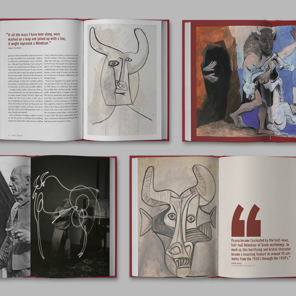 Book Design / Cubist Picasso – Nathalie Hansen Art & Design