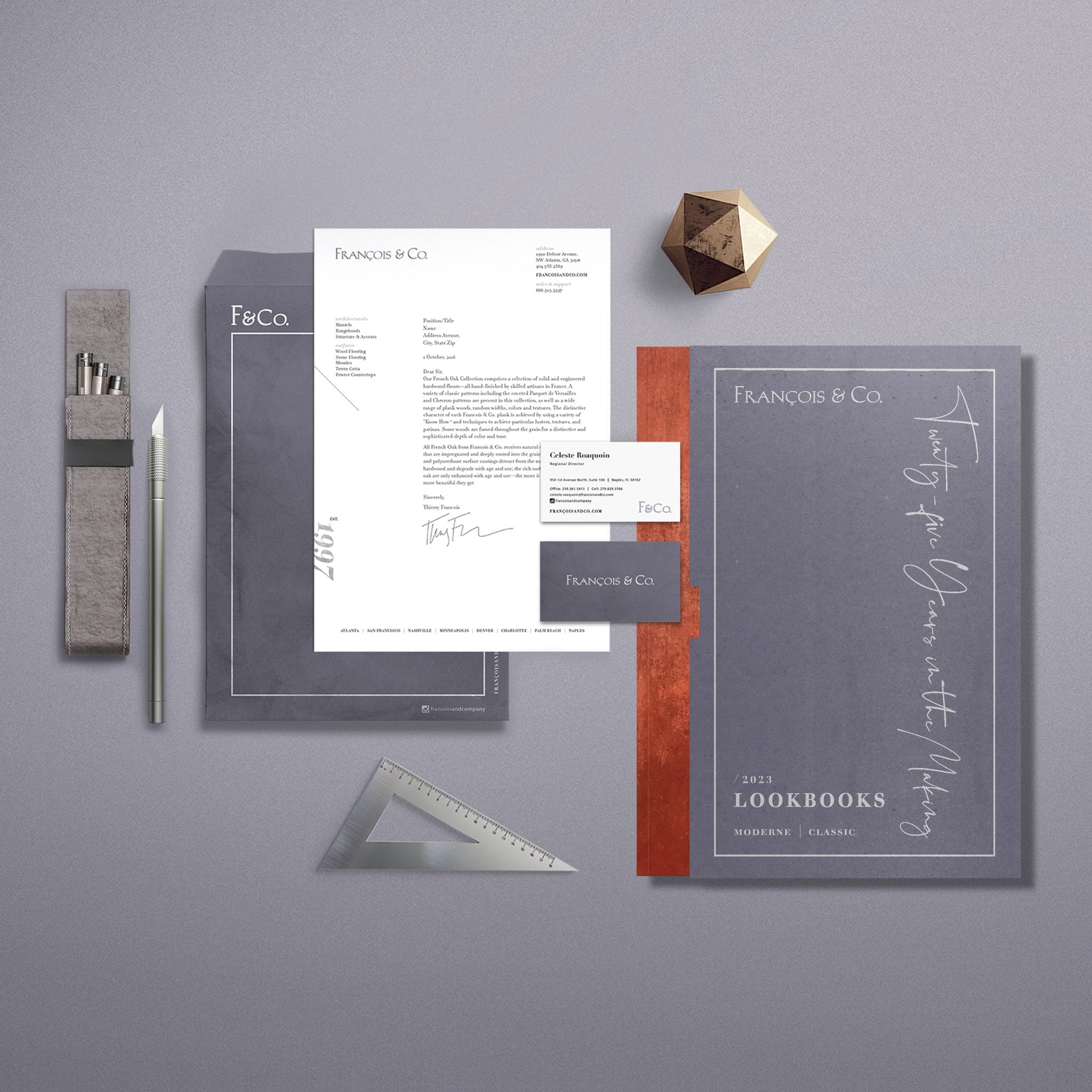 Brand Refresh / François & Co.