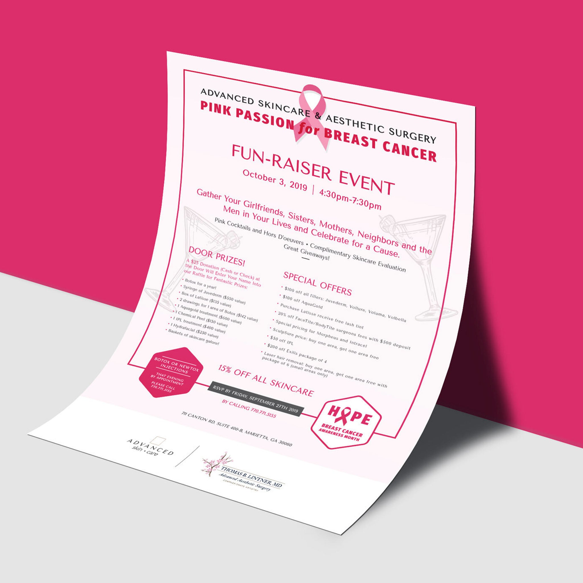 Event Design / Pink Passion