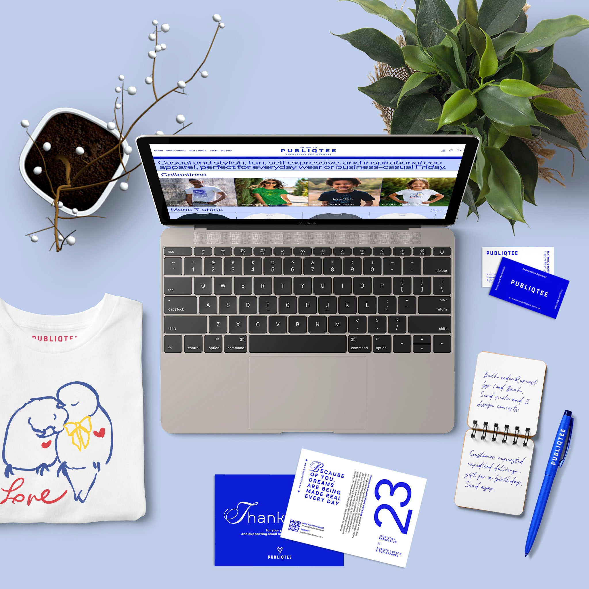 eCommerce Brand / PubliqTee   *For Sale